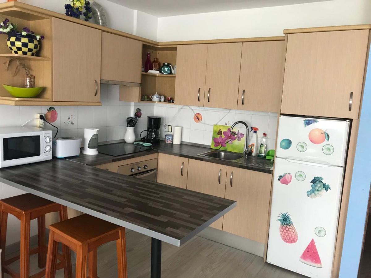 First Line Beach Apartment With Ocean View La Arena Puerto de Santiago  Zewnętrze zdjęcie