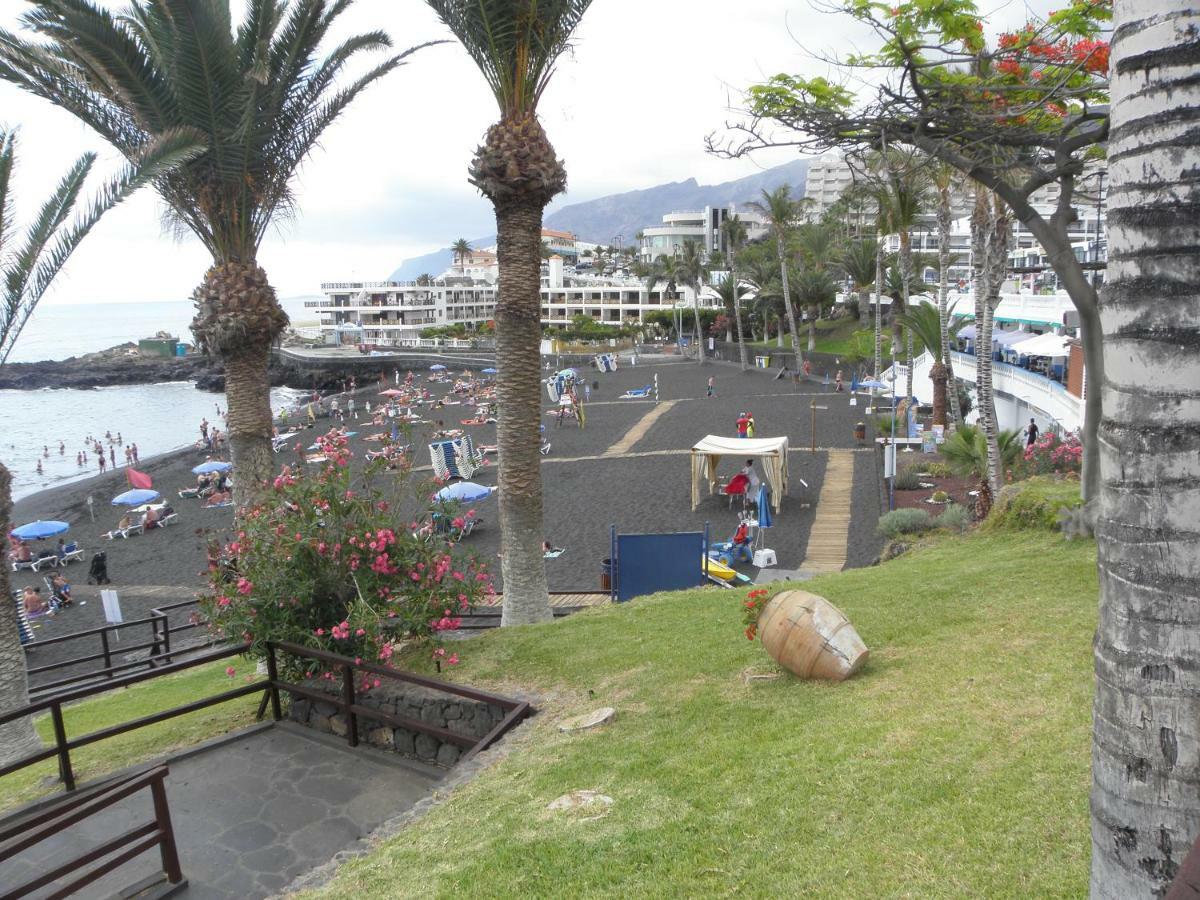 First Line Beach Apartment With Ocean View La Arena Puerto de Santiago  Zewnętrze zdjęcie