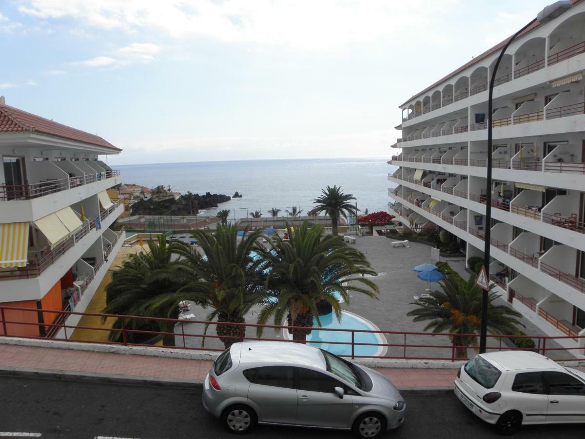 First Line Beach Apartment With Ocean View La Arena Puerto de Santiago  Zewnętrze zdjęcie