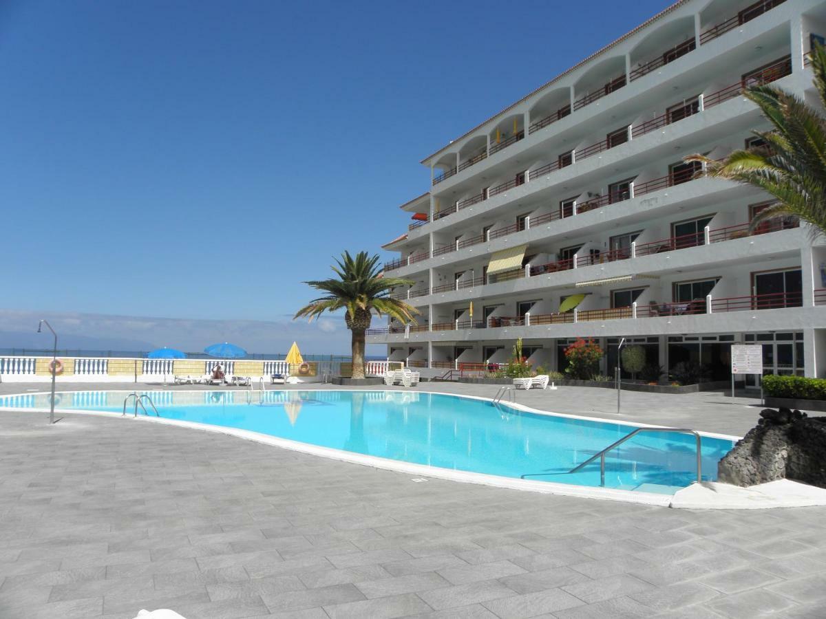 First Line Beach Apartment With Ocean View La Arena Puerto de Santiago  Zewnętrze zdjęcie