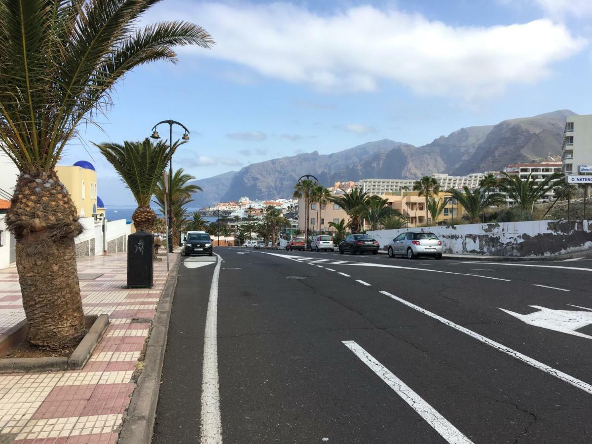 First Line Beach Apartment With Ocean View La Arena Puerto de Santiago  Zewnętrze zdjęcie