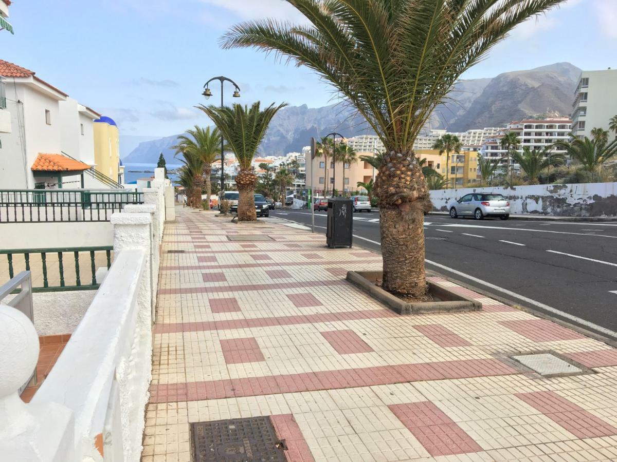 First Line Beach Apartment With Ocean View La Arena Puerto de Santiago  Zewnętrze zdjęcie